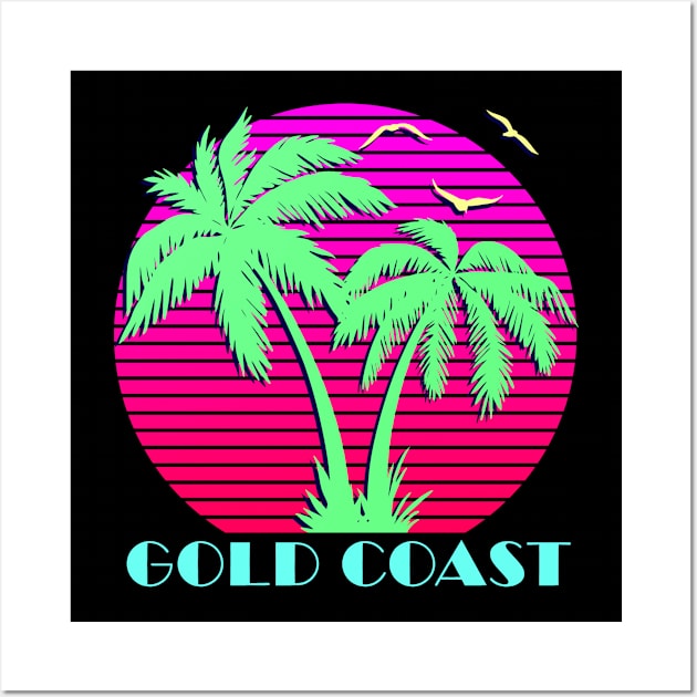 Gold Coast Wall Art by Nerd_art